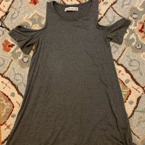 Gray Abercrombie and Fitch dress